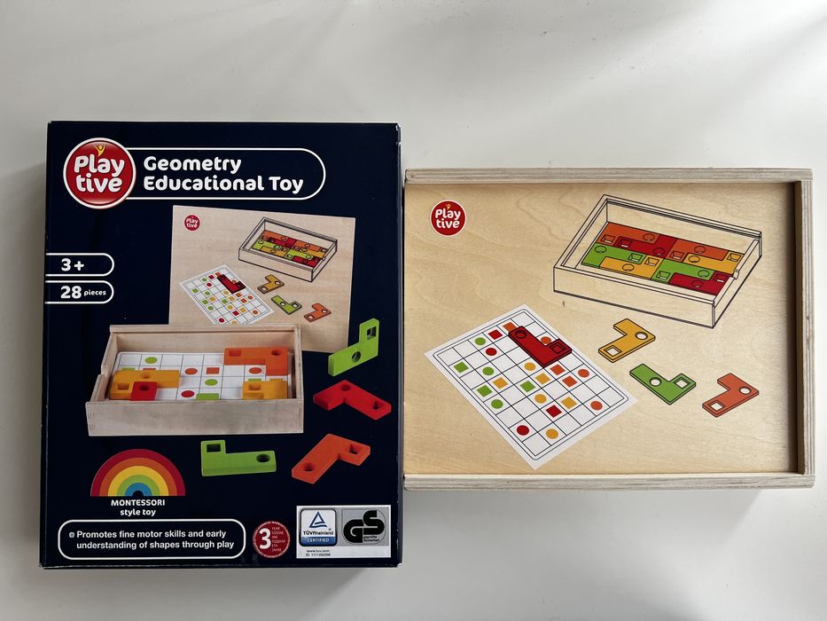 Сет дървени играчки