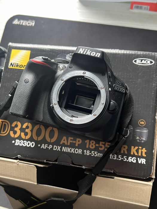 Nikon d3300 +18-55mm