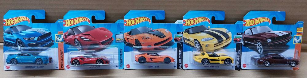 Колички Hot Wheels / Хот Уилс - 60 модела / 002