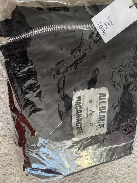 Pantalon si bluza Asimetrix -  All Black by Macanache