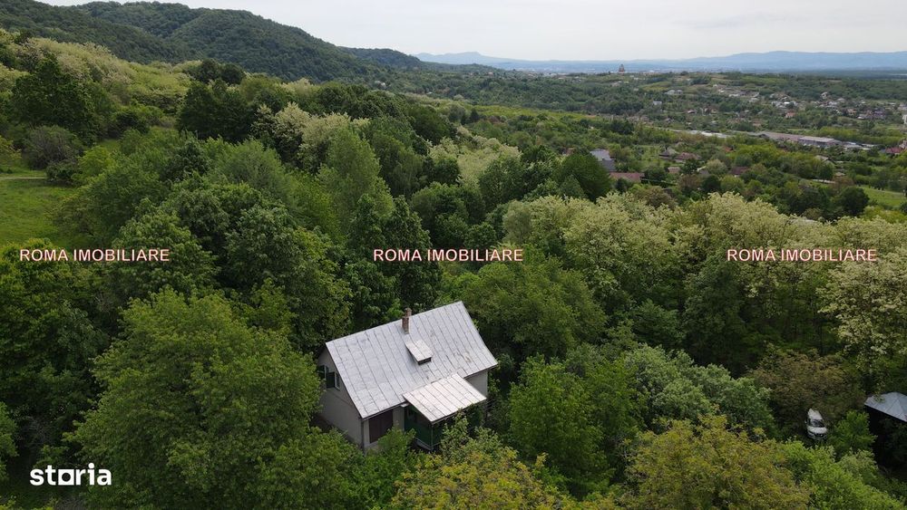 Casă de vânzare deosebită,  panoramă superbă – 74 ari teren- Cicarlau
