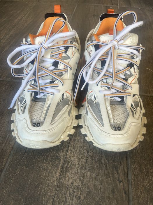 Balenciaga Track White Orange