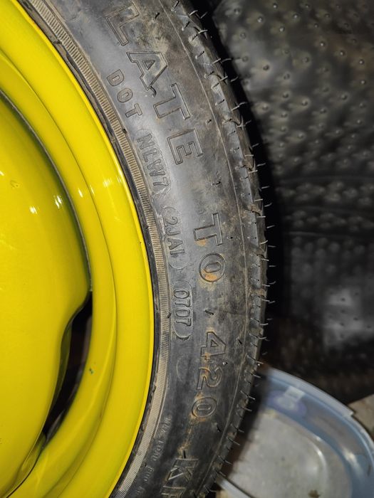 Roata rezerva slim pe 16",  PCD 4 x 114.3