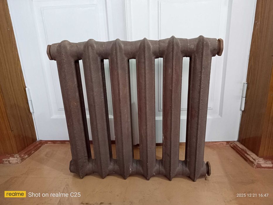 Чугунные батареи.