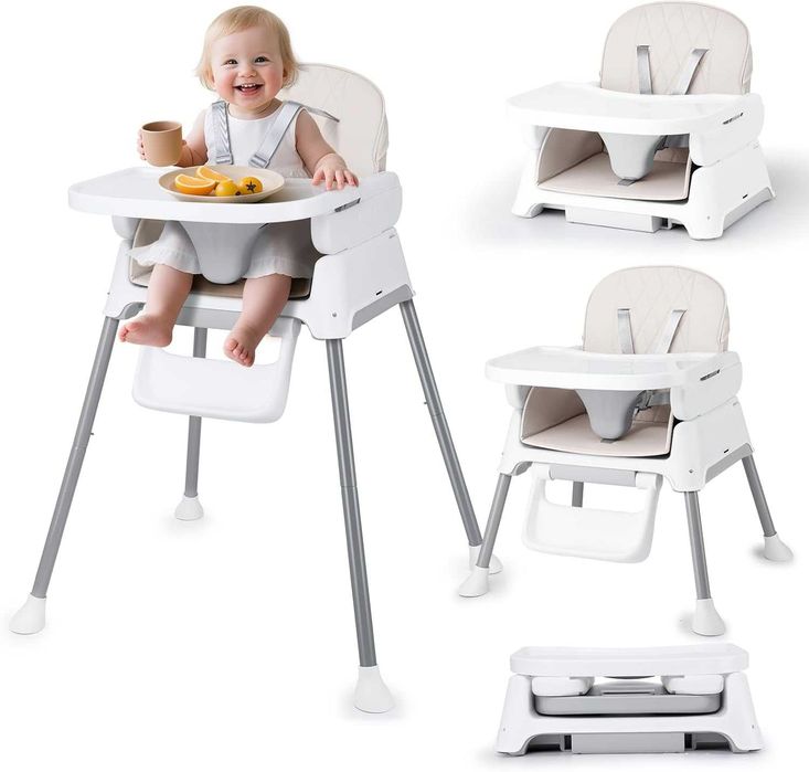 Столче за хранене, Регулируемо трансформируемо 3 в 1 столче за хранене