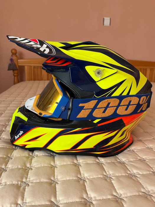 Кросова каска + очила