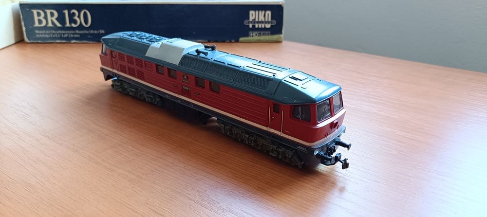 Locomotiva diesel Piko - colecție personala - trenuleț electric,