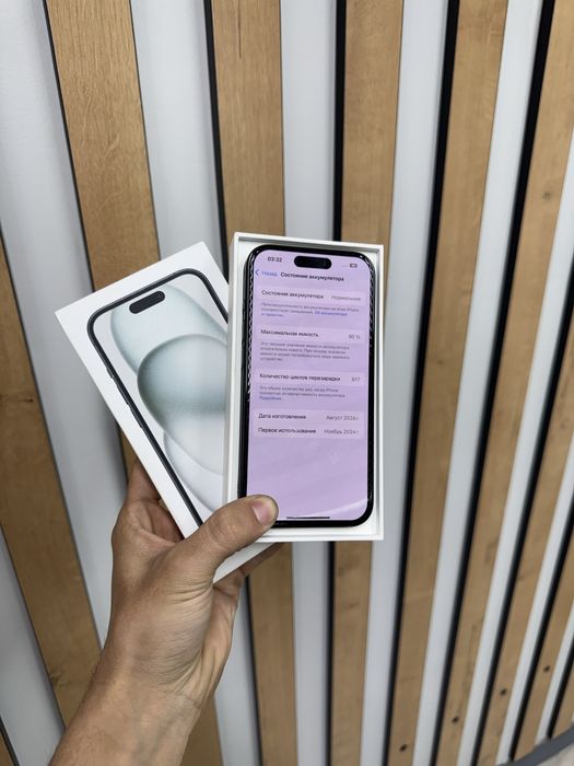 Айфон 15(128gb) 90%