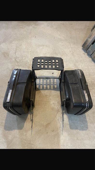 Genti laterale, coburi, pentru motocicleta, cu prindere universala