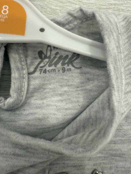 Рокля с пухкави ръкави 74