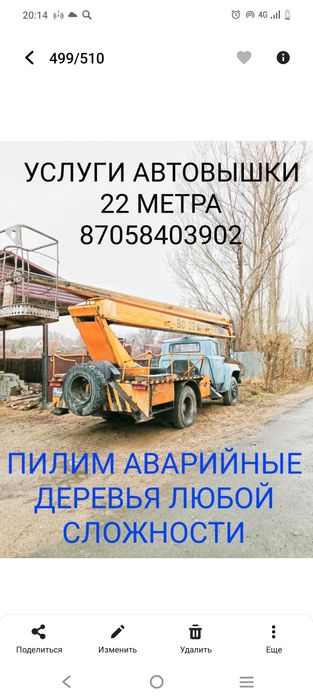 Пилим аварийные деревья!