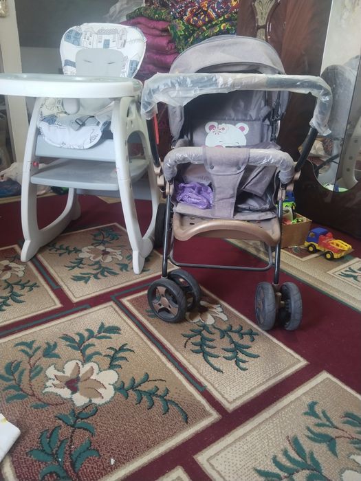 Велосипед коляска машина стуля детский