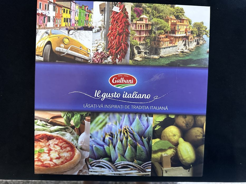 Carte culinara Galbani cu retete italiene