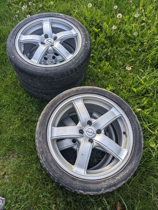 Jante cu anvelope r17 4×100