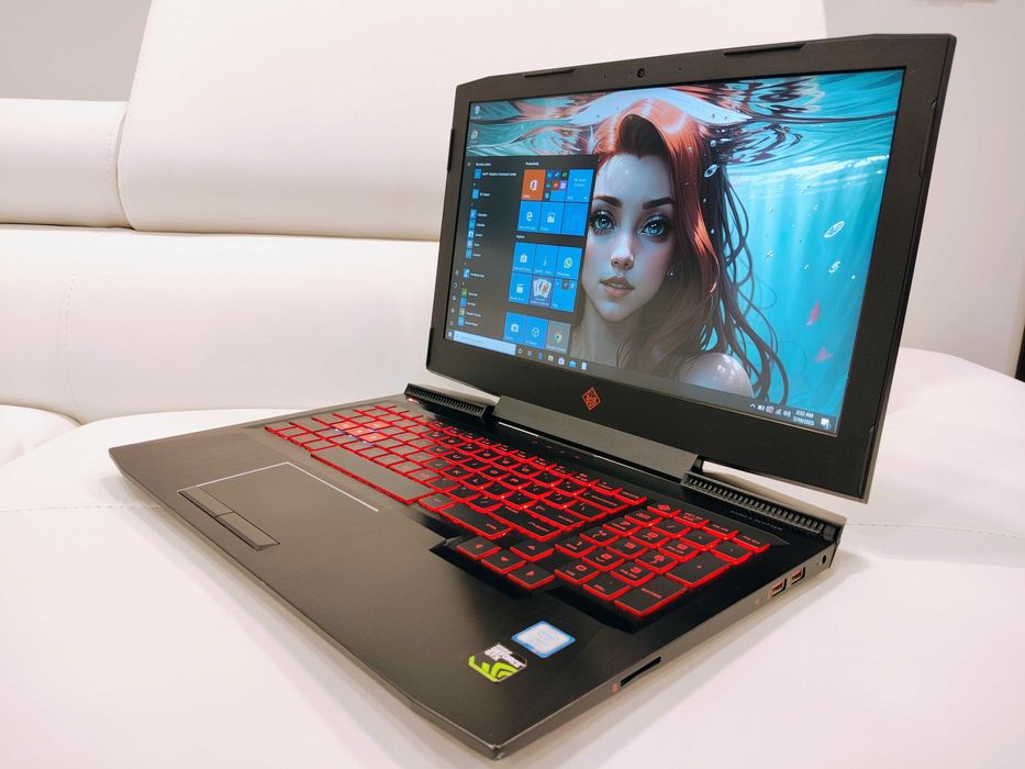 laptop gaming nou HP Omen ,intel core- i7-, video NVIDIA, ram 16 gb