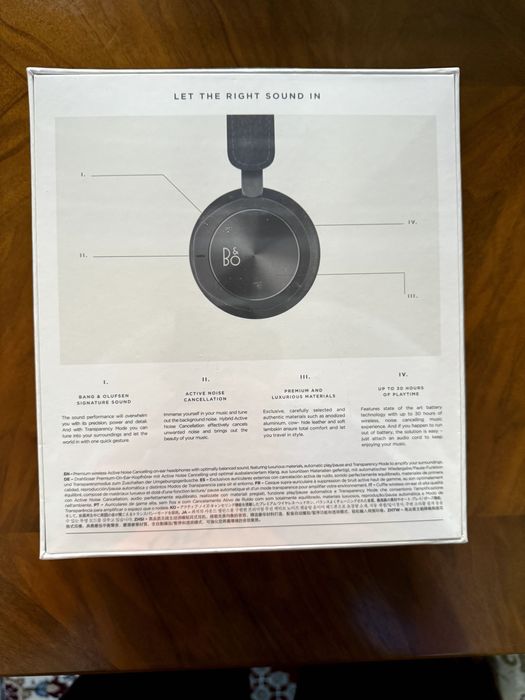 Bang & Olufsen H8i, чёрные, новые