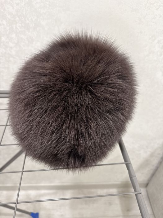 Шапка натуральный песец