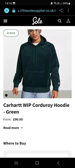 Carhartt   Corduroy