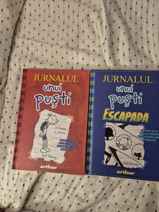2 carti sin seria Jurnalul unui puști