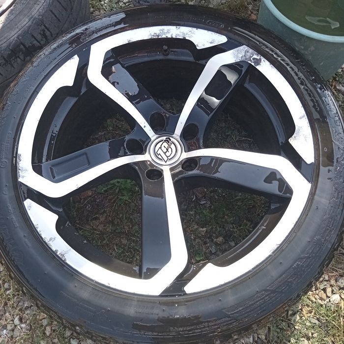 Jante+cauciucuri vara +iarna 245/45/r19 ;     5×114,3