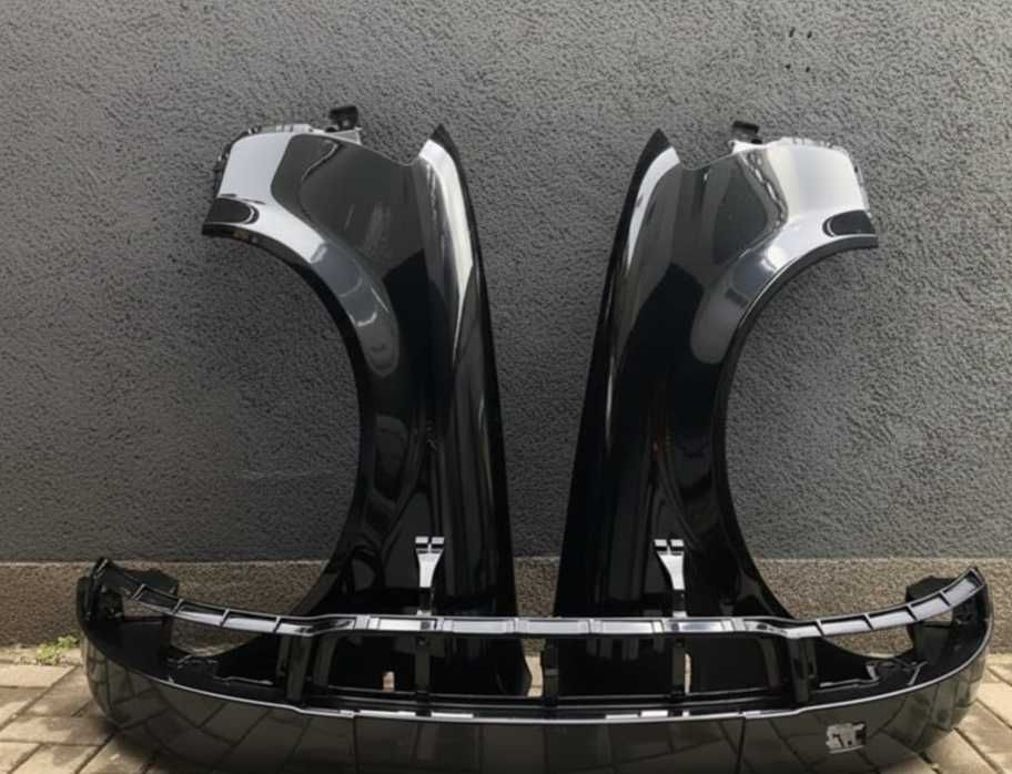 Bara & Aripa Fata Dreapta + Stanga Audi A4 B6 2000-2004 Vopsita Negru