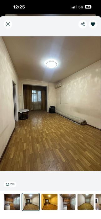 2/2/4 60м2 ЭКО базар, массив Ялангач