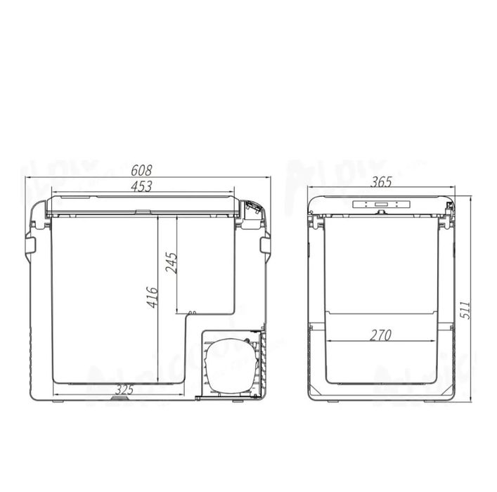 Автохолодильник Alpicool CL50