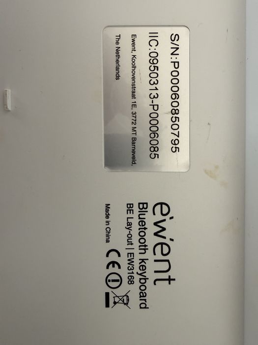 Безжична Bluetooth клавиатура Lewent EW3168