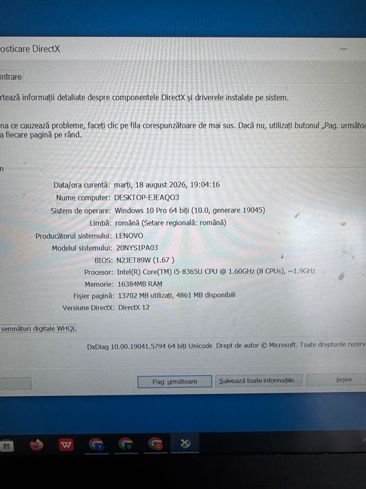 Lenovo t490s ,cu touchscreen