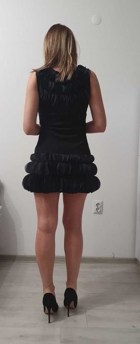 Елегантна къса дамска рокля