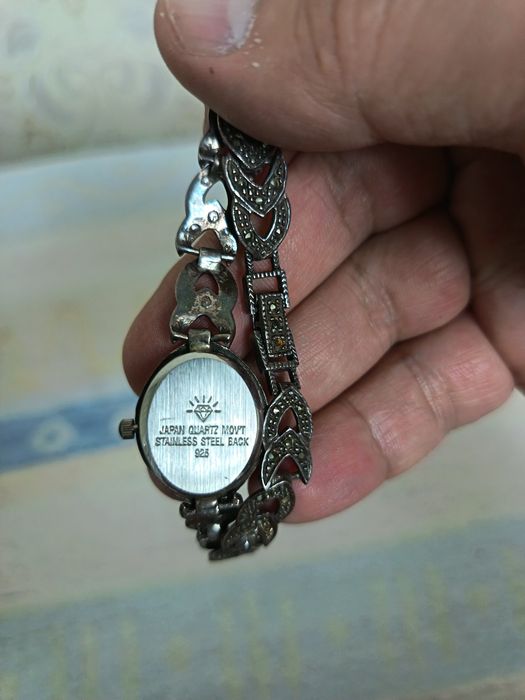 Женский часы серебро