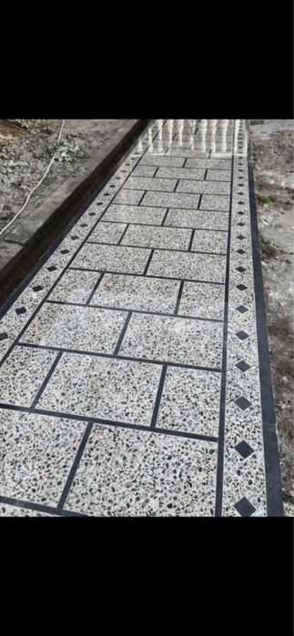 Мозайка! Мраморный шлифовальные полы!