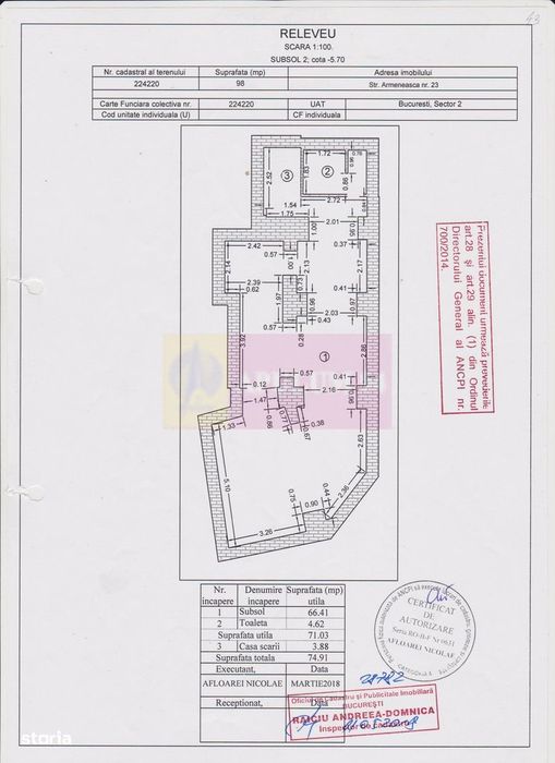 Imobil central închiriat integral, Armenească 23 | Investitie