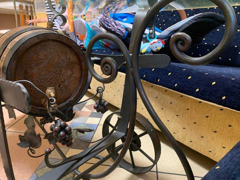 Холна / Декоративна маса от ковано желязо