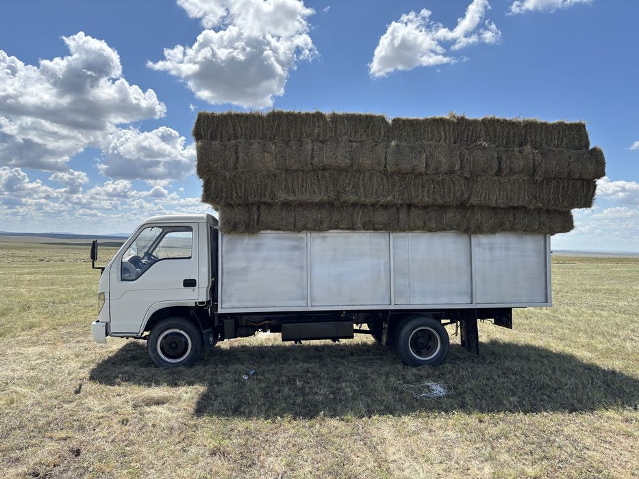 Буылған шөп Сено в тюках