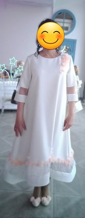 Белое платье на свадьбу, на праздник