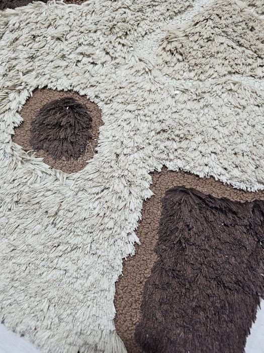 Ковёр ворс,коровка рисунок