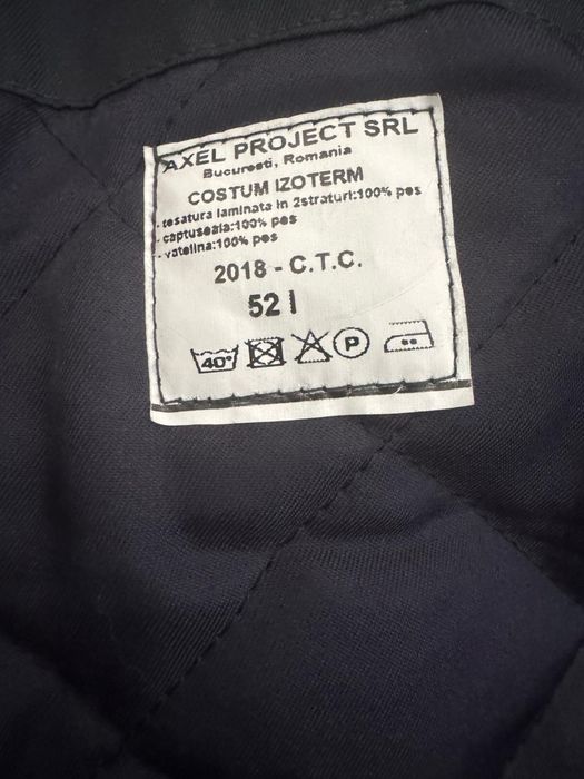 Costum izoterm Pompieri Nou