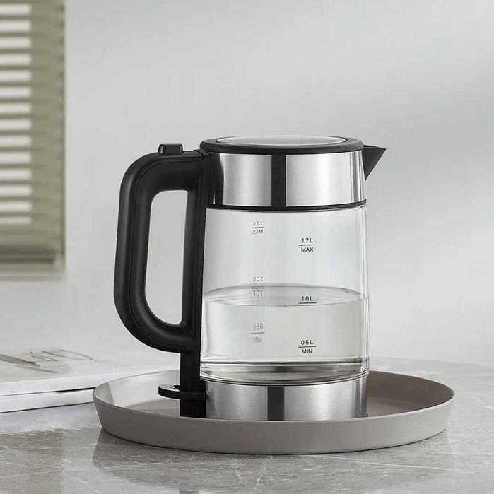 Электрический чайник Xiaomi Electric Glass Kettle, 1.7 л