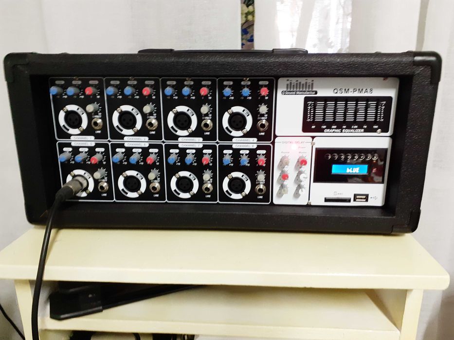 Mixer amplificat si boxe audio