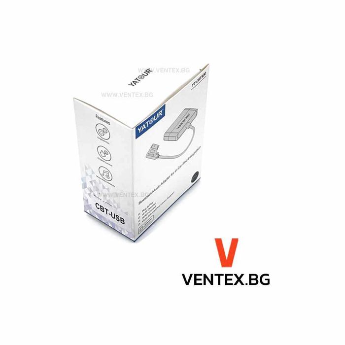 YATOUR CBT Bluetooth адаптер за автомобили с USB порт (Универсален)