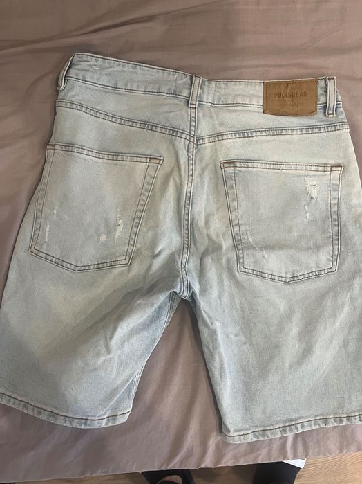 Дънки pull&bear в светло син цвят