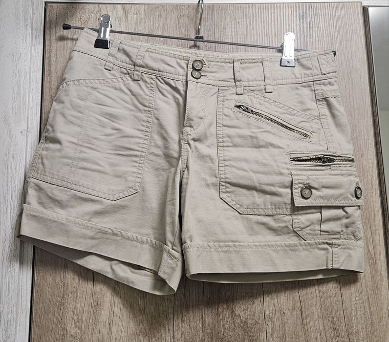 Дамски къси панталони MANGO Basic Карго стил | Размер EUR 34 (XS)