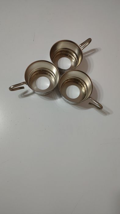 Подстаканники для кофе НМЦ мельхиор