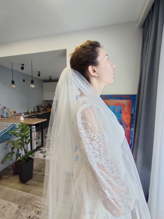 Свадебное кружевное платье