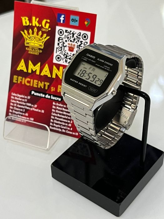 Ceas Casio A158WE Amanet BKG