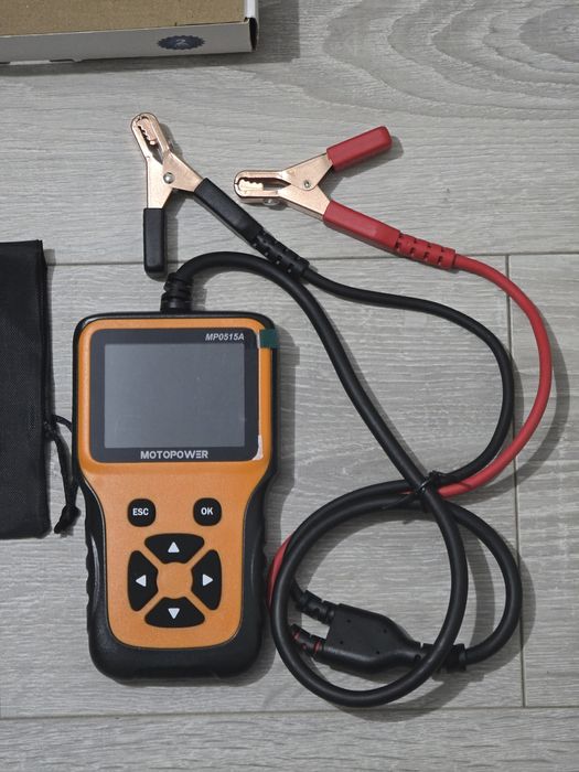 Tester Baterie Auto MOTOPOWER MP0515A – 12V, 100–2000 CCA