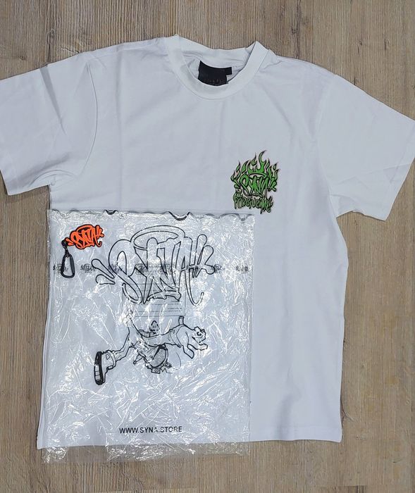 Мъжка тениска Syna World White T-shirt “Forgive me”