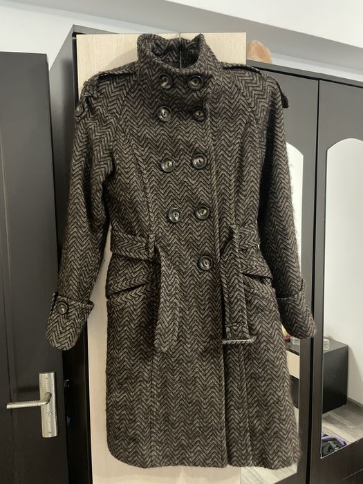 Vand palton din lână( Mango) dama, marimea M