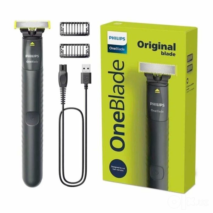 Оригинальный триммер Philips OneBlade QP1424/10 для лица